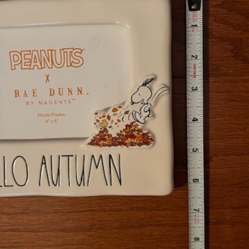 Rae Dunn Peanuts/Snoopy Fall Frame - Picture 7 of 7